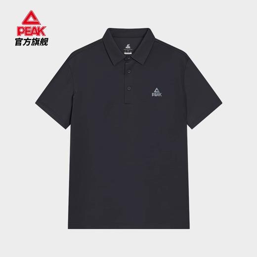 匹克运动翻领T恤男女2024夏季新款潮流透气休闲衣服短袖F6242037/F6242038 商品图1