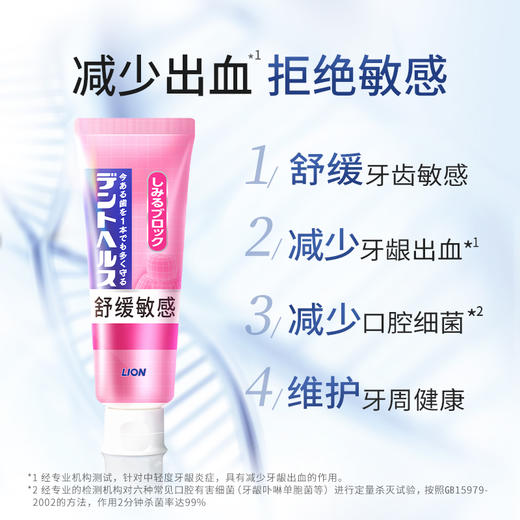 LION狮王 DENT HEALTH专研系列牙膏 商品图2