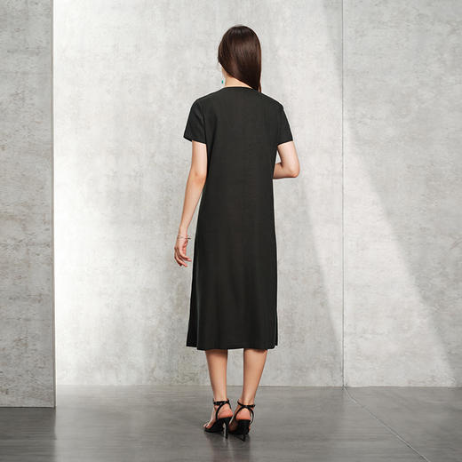 TANGY Collection天意精品2024夏季新品茛绸香云纱女士连衣裙 商品图2