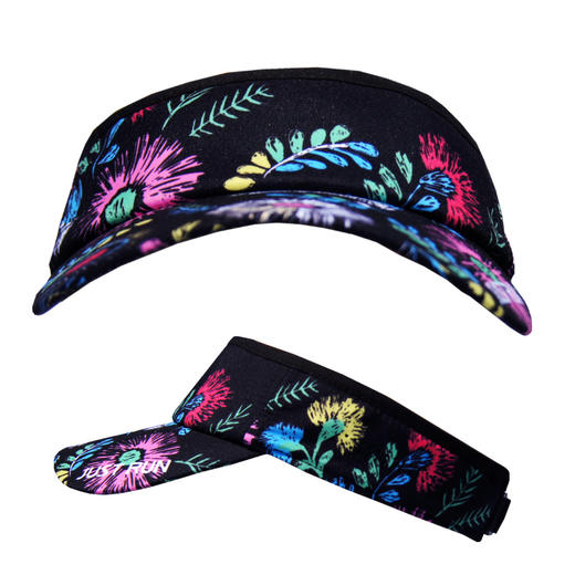 小曼超轻防晒透气吸汗排汗打孔运动马拉松越野跑步空顶帽 商品图5