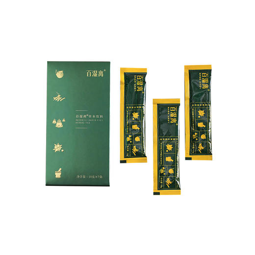 广东老字号品牌 | 清心堂金装百湿离凉茶 广东草本饮品 特产浓缩汁冲饮 10g*7条盒装 商品图6