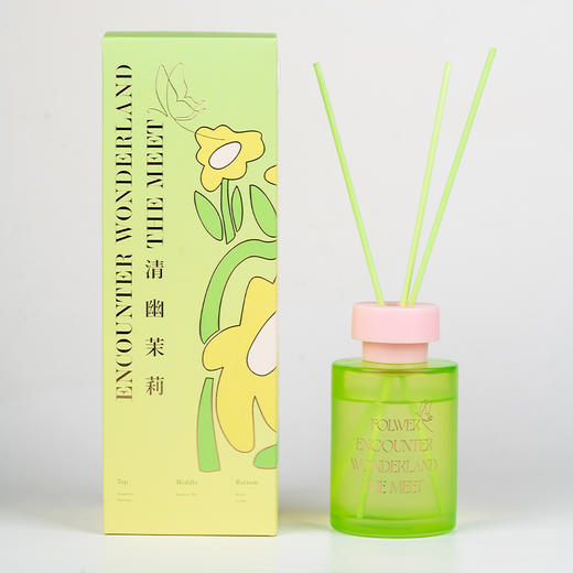 怡妮诗无火藤条香薰-清幽茉莉120ml-粉红邂逅120ml（240401）240402 商品图4