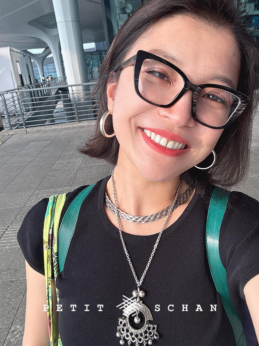 PETIT SCHAN小闪 JEW#019 Circle Schan Plus+ 大闪圈儿 925纯银超大号素圈耳环 商品图1