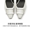2楼思加图2024春缪斯奶油女皮鞋ET106 商品缩略图0