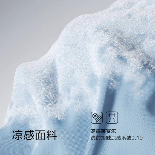 森柔牛仔|森马牛仔裤女凉感阔腿裤2024夏季新款高腰长裤 商品图4