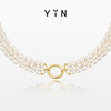 「莹」拥抱珍珠三层项链 商品缩略图0
