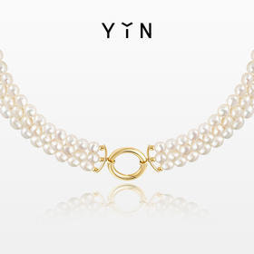 「莹」拥抱珍珠三层项链