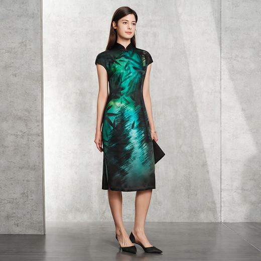 TANGY Collection天意精品2024夏季新品真丝女士连衣裙 商品图1
