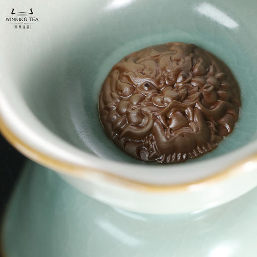 问鼎汝瓷鼎峰系列天青龙渊杯（缺货） 商品图3