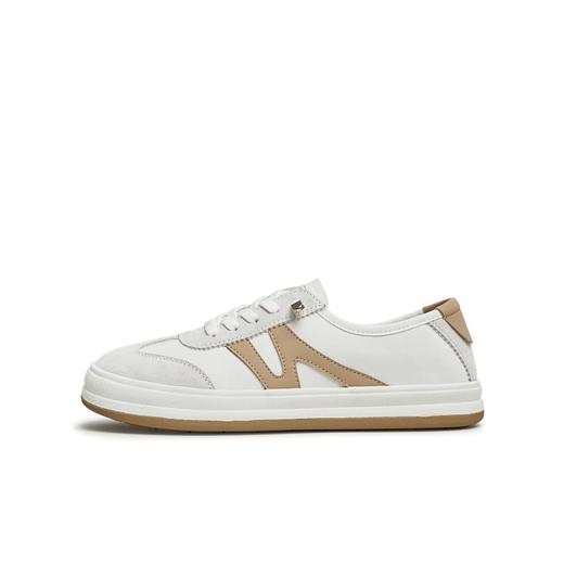 2楼天美意BI401复古小白鞋一脚蹬运动休闲鞋 商品图3