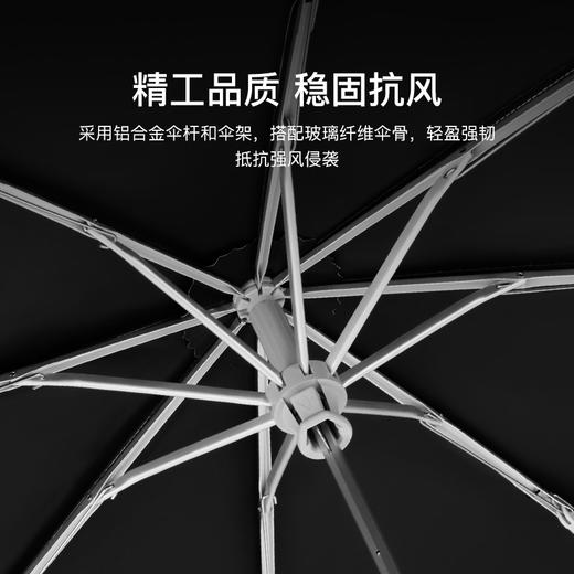 【有效隔绝99%紫外线】英国进口Fulton富尔顿防晒向日葵黑胶三折伞 晴雨两用 商品图3