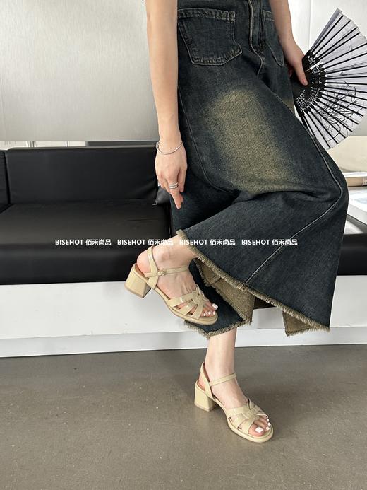 新品粗跟少女系百搭时尚凉鞋547B42531（W） 商品图5