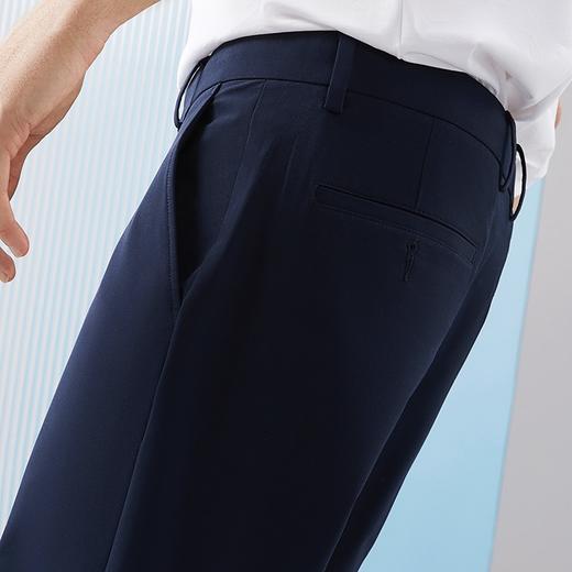 【抗菌】柒牌休闲短裤男2024夏季新款舒适百搭男士中腰合体直筒裤	126H72790 商品图2