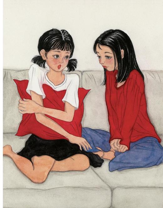 少女的红衬衣 商品图3