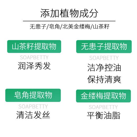 [甄选]热卖中!【始建于1608年 416年传承！】北京御生堂无患子去屑控油清爽洗发水 植物提取 皂角 金缕梅 山茶籽 头油 头皮专属洗发水800ml/瓶 商品图3