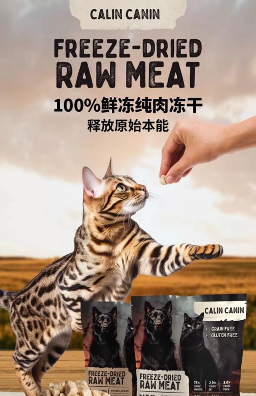 Calin Canin纯鸡肉（鸭肉）冻干 商品图0