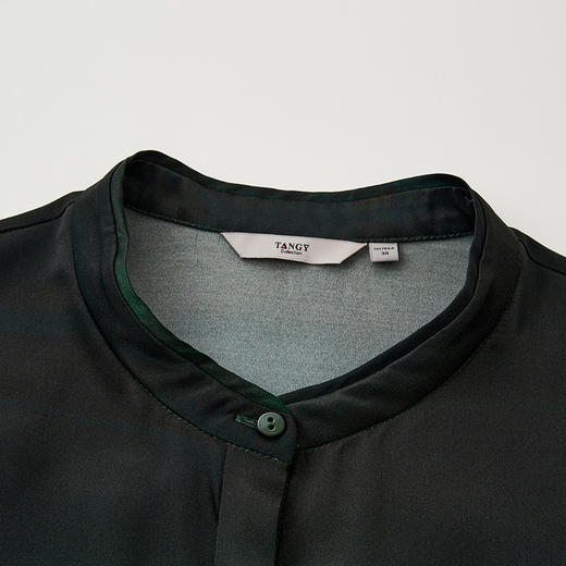 TANGY Collection天意精品2024夏季新品茛绸香云纱女士衬衫 商品图3