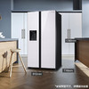 【618秒杀】三星（SAMSUNG）635升双开门冰箱 家用大容量对开门 嵌入式金属匀冷智能变频自动制冰机RS64R53E71L/SC白 商品缩略图2