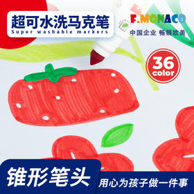 花芽  Flowermonaco 超级水洗马克笔36色