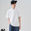 西遇翻领POLO衫男夏季新款绣花设计感凉感科技珠地面料上衣11745778 商品缩略图0