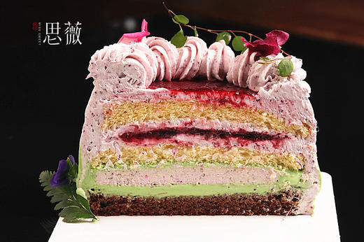（新品）开心果杨梅奶油芝士蛋糕 商品图1