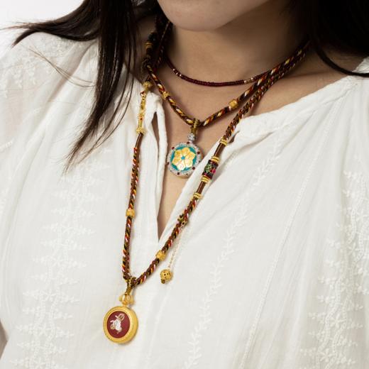 菜菜家生肖本命佛手唐卡|2.0cm噶乌盒，以十二生肖守护神法器作画，精致逼真寓意好 商品图4