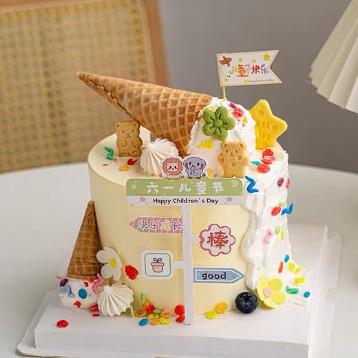 六一路牌 儿童节蛋糕（百分百进口动物奶油） 商品图0