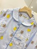 松植屋《菠萝熊》女士月子服长袖套装100%纯棉双层纱布面料、柔软吸汗透气、越洗越软 商品缩略图4