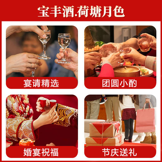 宝丰荷塘月色 50度清香型白酒 整箱500ml*6瓶包邮 商品图2