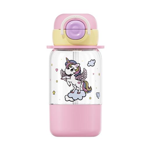 奥特曼+小粉马 男女童儿童双饮杯590ml (含肩带) 商品图1