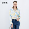 EITIE爱特爱秋季新款舒适大方印花小上衣7513201 商品缩略图0