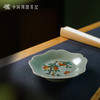 问鼎哥窑豆青楚葵壶承（福桃满枝）（缺货） 商品缩略图2