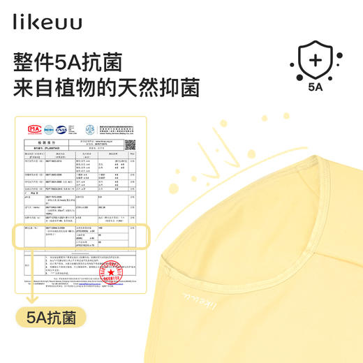 likeuu内裤少女发育期学生内裤入门款男女童三角裤3条装zb 商品图5