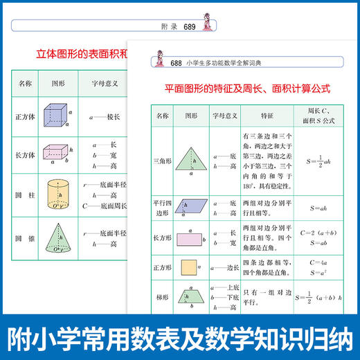 小学生多功能数学全解词典 商品图3