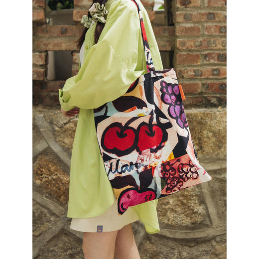 双成记 水果市集印花帆布包 商品图4