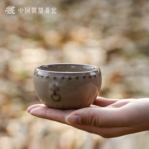 问鼎哥窑迷你战鼓杯 商品图4