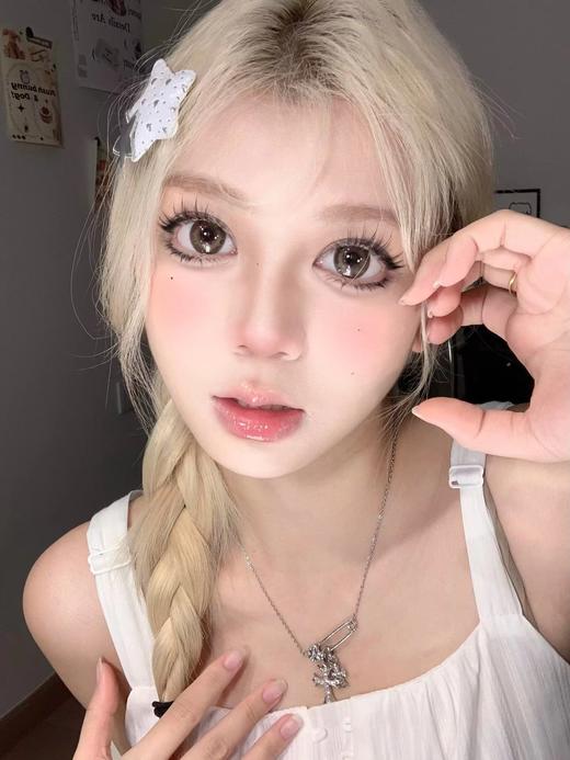 【店主实拍】Sheepcon-龙舌兰棕-14.5mm【年抛 0-1000度 含525/575】 商品图2