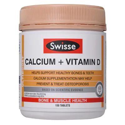 Swisse 钙+维生素D片 150粒 商品图0