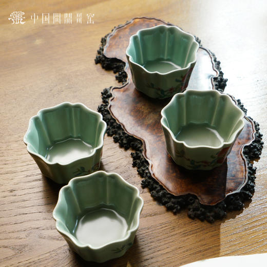 问鼎哥窑豆青吹梦方洲套组（缺货） 商品图2