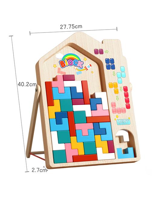 俄罗斯方块拼图儿童益智玩具2-6岁宝宝早教智力开发礼物 商品图6