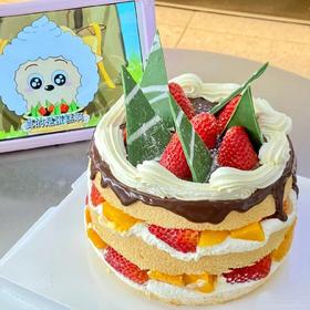 青青的草原-青草蛋糕