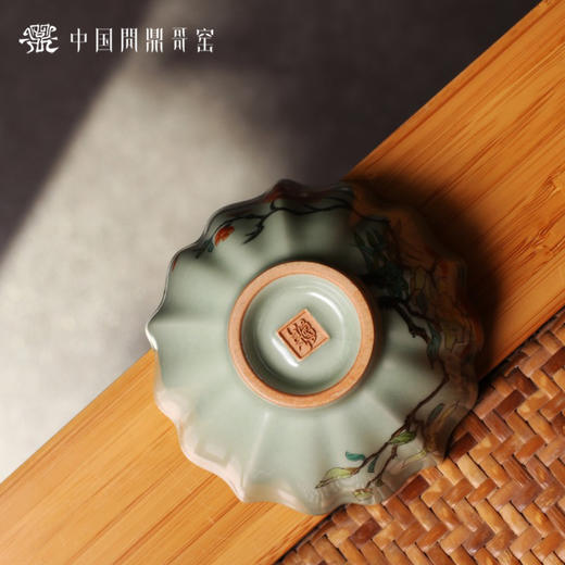 问鼎哥窑豆青撷芳杯（梢头春深）（缺货） 商品图4