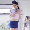 霏慕深V制服空姐套装7944（有大码） 商品缩略图0
