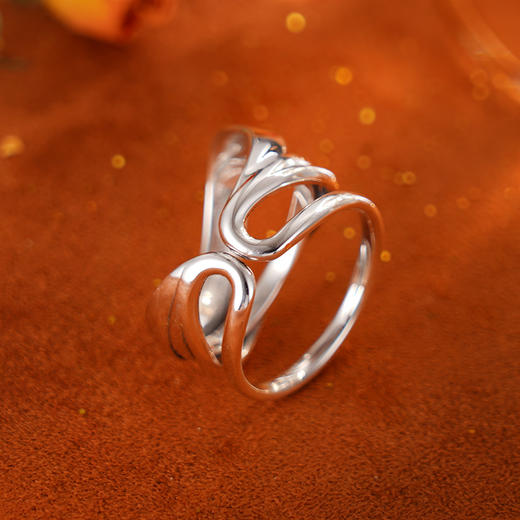 子佩集S925银【致远】戒指【CY704236】纯银原创22405 商品图2