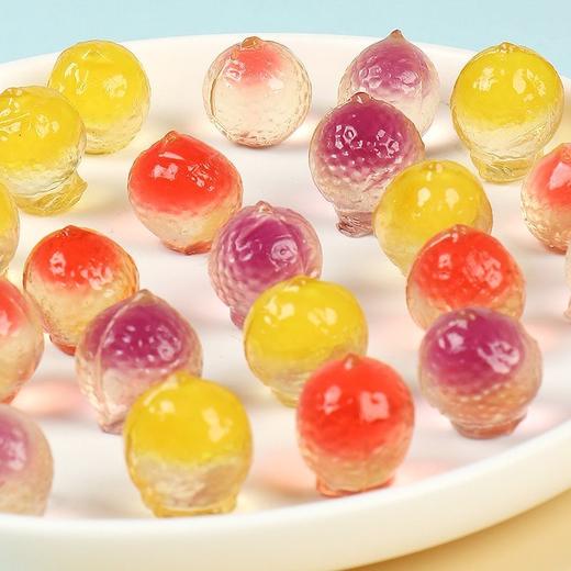 【一口爆爆爆‘果汁’QQ软糖】好看又好吃爆浆软糖夹心水果味,果汁果香轻弹舌尖嚼出快乐滋味，糖葡萄草莓芒果糖果零食软糖果散装QQ 商品图5