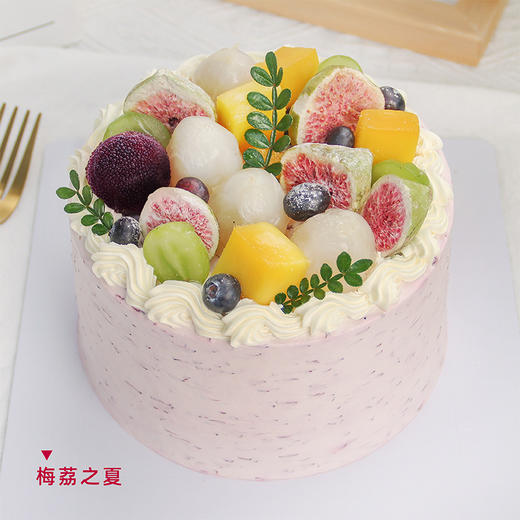 【梅荔之夏】杨梅奶油-水果夹心蛋糕 商品图0