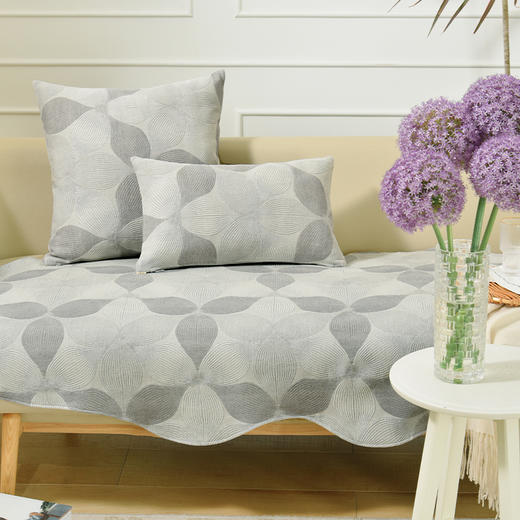 竹芋系列异形沙发巾靠包棉四季通用防滑定制 商品图2