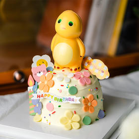 烤爱·生日蛋糕系列·奶龙花花·奶油奥利奥·聚会生日节日【仅限深圳同城配送】