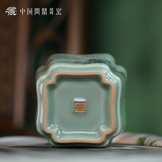 问鼎哥窑豆青四相杯（晓看山色）（缺货） 商品图4