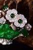 【一揽富贵】绿翠贝母花篮胸针-XZ12312108 商品缩略图5